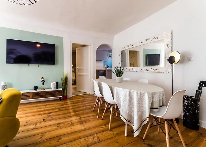 Pop Keyweek 3 Bedrooms With Terrace & Parking Center Біарріц