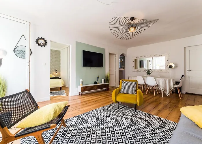 Pop Keyweek 3 Bedrooms With Terrace & Parking Center Biarritz